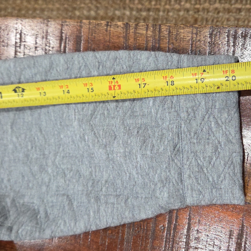 Simply Southern Gray Patterned Button Up Top Size… - image 6